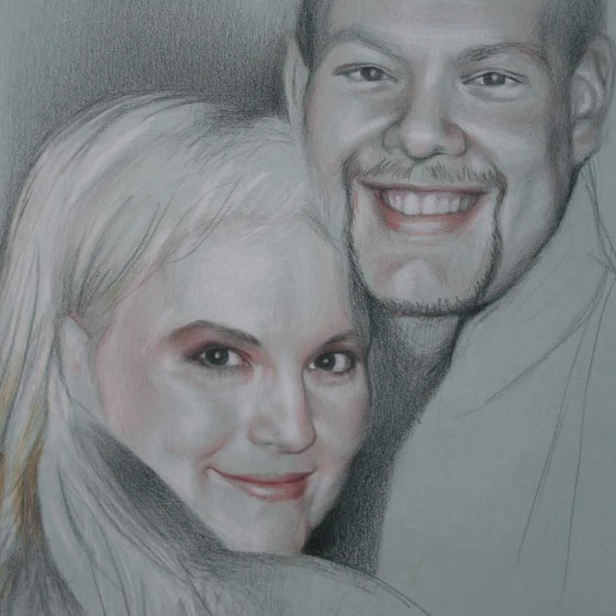 Portrait Paar, 2009, Auftragsarbeit